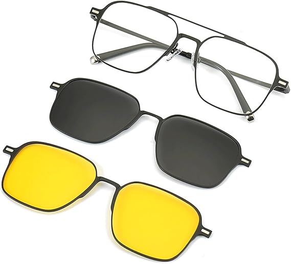 Lunettes Magnétiques 3-en-1