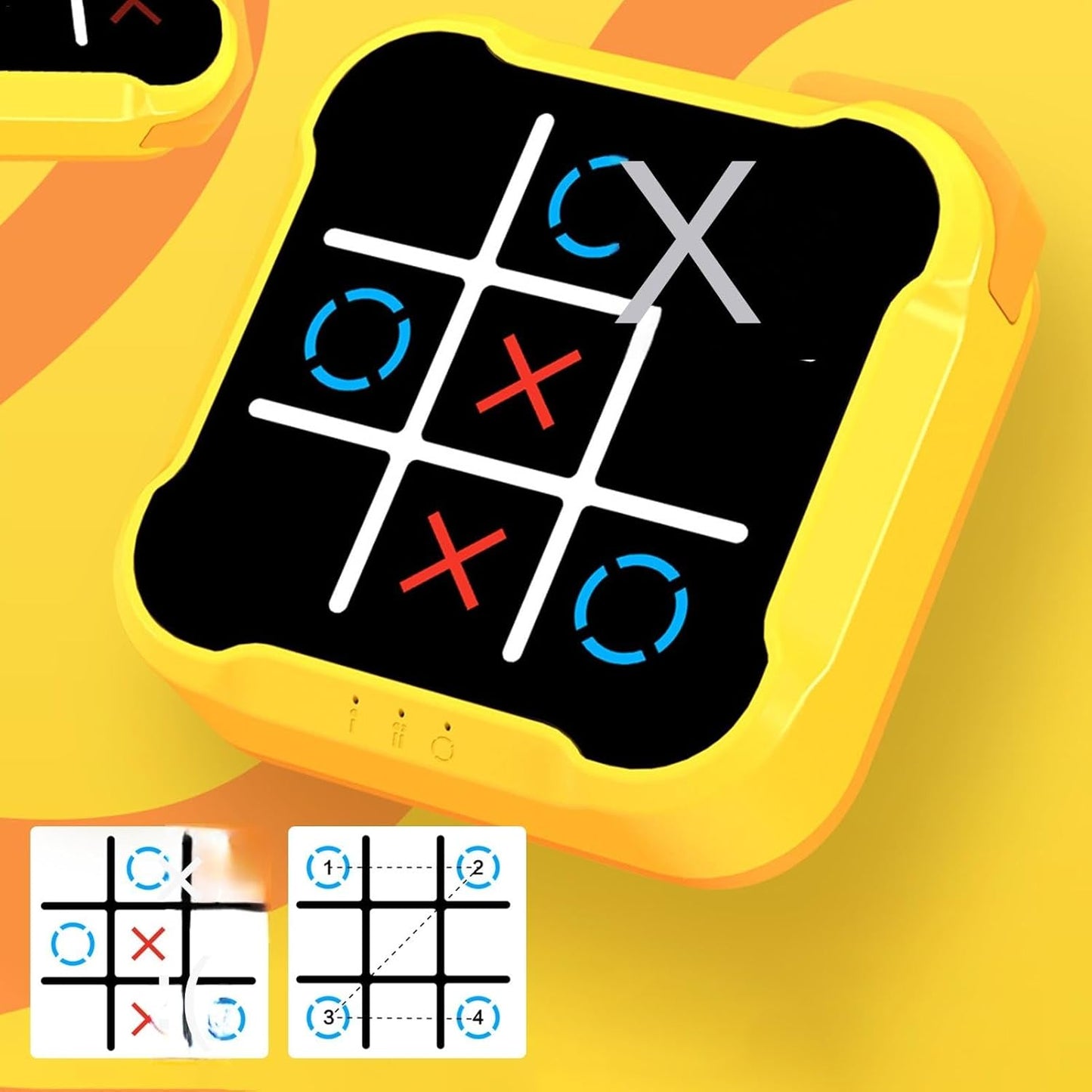Console de jeu électronique portable Tic Tac Toe