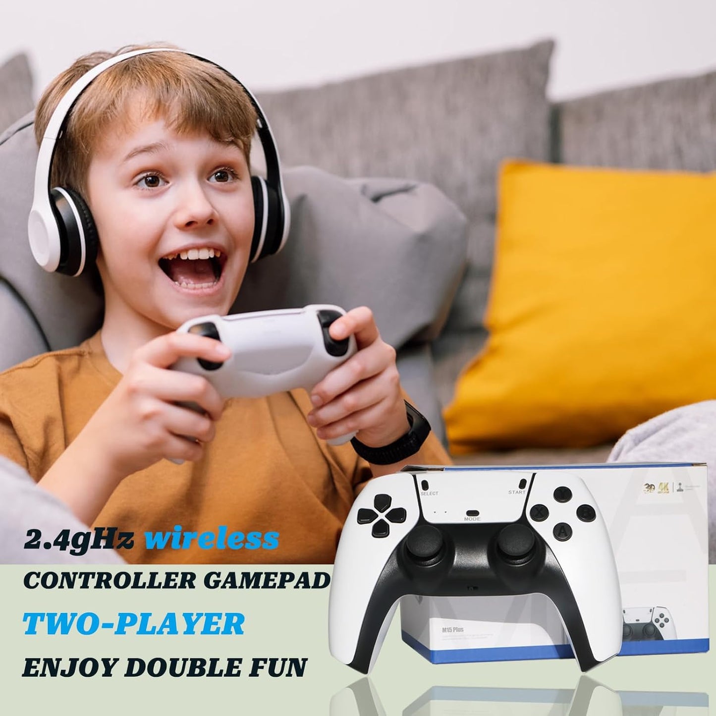 Console de jeux rétro avec 20 000 jeux