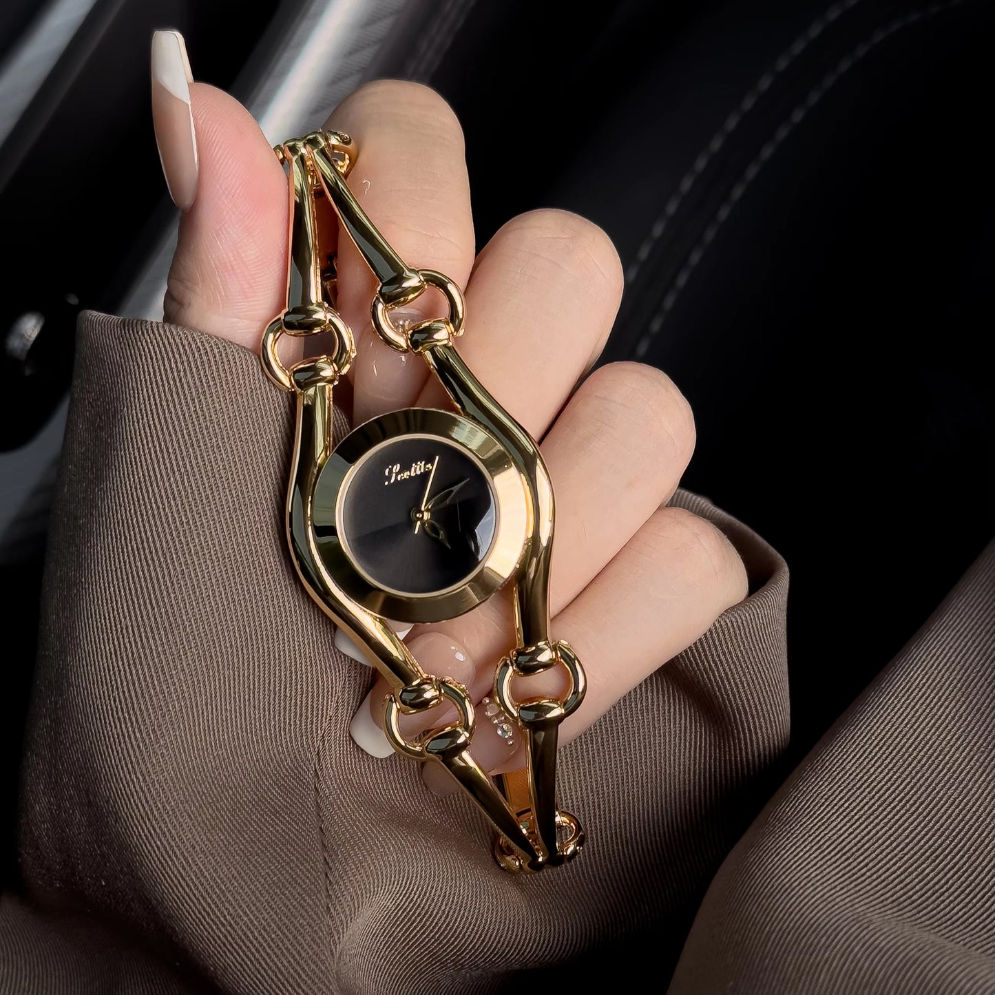 Montre Femme Élégante & Minimaliste – Bracelet Style Bijou en Acier Inoxydable
