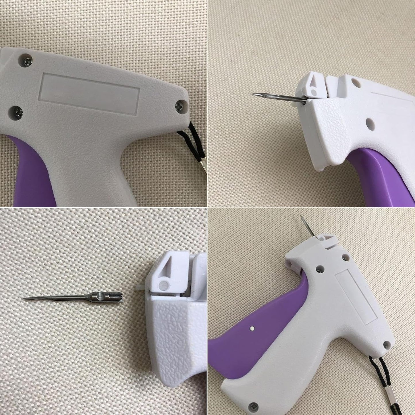 Pistolet à coudre Stitchy avec 5 aiguilles et 1000 aiguilles en plastique