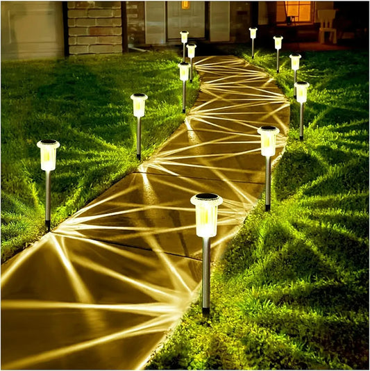 Lot de 6 Lampes Solaires Extérieures