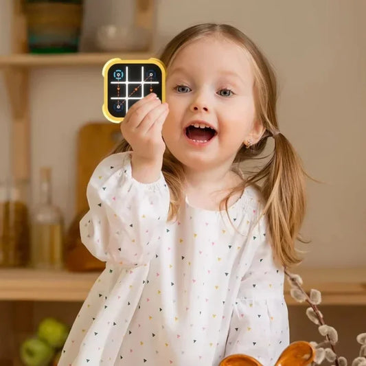 Console de jeu électronique portable Tic Tac Toe