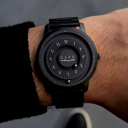 Sabr – Montre Quartz pour Homme | Luxe Magnétique en Acier Inoxydable
